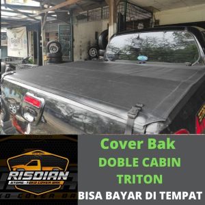 Penutup Bak Terpal untuk Ford Ranger, Triton, dan Nisan Navara