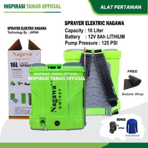 Tangki Sprayer Elektrik Nagawa/Tangki Sprayer Nagawa/Tangki Sprayer Elektrik Nagawa 16 Liter Original/Tangki Sprayer Elektrik Nagawa 110PSI