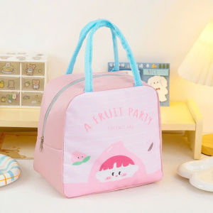 Túi đựng hộp cơm giữ nhiệt họa tiết thú cưng LILA TCOMCARROT353