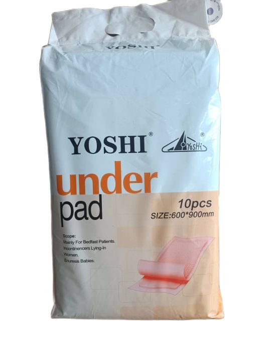 Underpad Yoshi Disposable 1Pack (10Pcs/Pack) Lazada PH