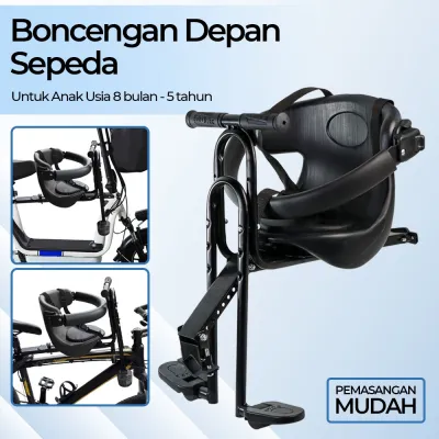 DYODO Boncengan Sepeda Anak Depan Child Seat Safety Mountain Bike - DY7 - Black