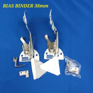 BIAS BINDER A10S Wrapping Tube Binder Folder Attachment for Industrial Sewing Machine (38mm)