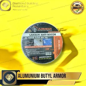 Lakban Anti Bocor ARMOR 3x5cm LEM SENGLEM SENG ALUMUNIUMLEM TALANG Kualitas TERBAIK dan TERMURAH
