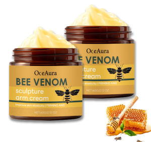 【discount store】Bee Venom Body Firming Cream Anti-Aging & Skin Tightening Lotion for Crepey Skin Moisturizing & Contouring Treatment for Women