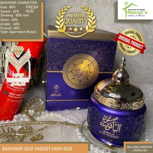 Bakhoor/buhur/bakhor/dupa/menyan/Gahru/Oud Yaqoot Premium Luxury Mewah Made in Kingdom Saudi Arabia Limited Edition