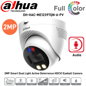 Dahua CCTV Camera 2MP/5MP Built-in Mic Full Color Smart Dual Light Active Deterrence Motion Detection Alarm Camera