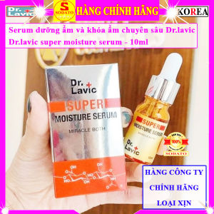 Serum dưỡng ẩm khóa ẩm chuyên sâu dr.lavic chính hãng drlavic super moisture serum dưỡng da trắng căng bóng mịn dr lavic tinh chất dr+lavic cấp ẩm tốt