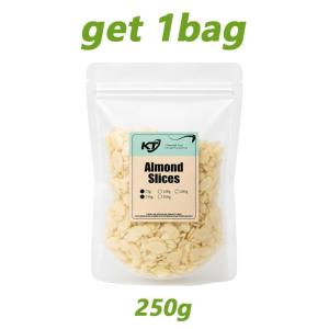 【buy1 take1】A+ Almond Slices 75g 250g – Keto Friendly Low Carb Healthy Nuts