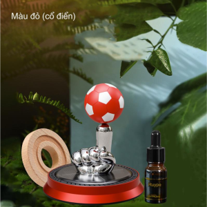 Trái Bóng Xoay Năng Lượng Mặt Trời Hương Liệu Khử Mùi Và Trang Trí Ô Tô (Tặng Kèm Tinh Dầu Thơm)