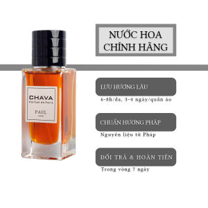 Nước hoa Paul 50ml CHAVA LUXURY dành cho nam theo Tiêu Chuẩn Pháp lưu hương 12 giờ