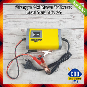 Charger Aki Motor Mobil 12V 2A OTOHEROES: Casan Aki Accu Motor Kering dan Basah Portable 12 Volt Otomatis Dengan LED Indikator Battery