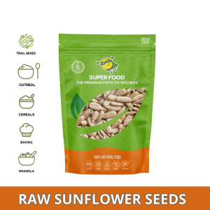 Premium  Raw Sunflower Seed Kernels - Nutrient-Rich Vegan Health-Conscious Snack