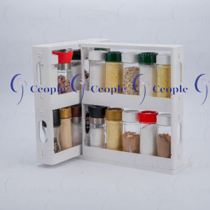 Rotating Spice Rack Rotate Seasoning Storage Rack Multi-purpose Kitchen  Organizer Spin Rotatable Seasoning Spice Rack