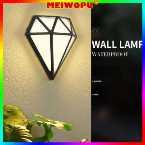 Retail And Wholesale Villa Garden Gate Of The Room Outshop Laboratory Lange Lantern Sconce Lamp LED Diamond Wall Light