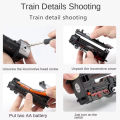 Children's toy train educational electric retro assembly with track simulation classical train set boy and girl toys. 