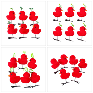 Delicate Duck Hair Clip Fashion Lovely Hair Adornment Girl Beach Barrettes Hair Styling Tool Ornaments