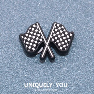 Jibbitz charm Shoe Buckle Shoe Accessories Racing Series Championship Trophy Fashion Shoes Accessories