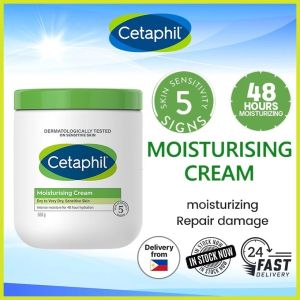 Cetaphil Moisturizer Cream 550G For Face&Body Dry to Very Dry Sensitive Moisturizing Lotion
