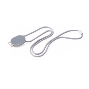 Wallts Knot Grey - Tali ID Card Gantungan Lanyard Name Tag Yoyo Mudah Ditarik