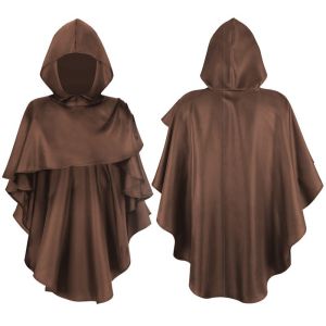 Halloween Hooded Cross Robe Multicolor cosplay Stage performance costumes in stock