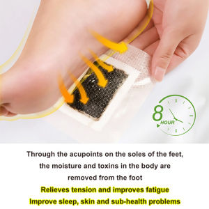 SEFUDUN Foot Mask Bamboo Vinegar Foot Patch For Sleep/Detox And /Relieves Fatigue/Foot Care For Adults/Easy Home Use