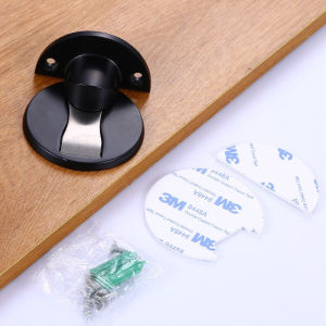 Topcon 304 Stainless Steel Magnetic Door Stopper Floor Installation Protector In The Interior Office Room