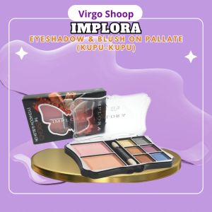 Implora Eyeshadow & Blush On Kupu Kupu - Eyeshadow Palette Implora - Virgo Shoop