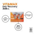 MAKARIZO  ADVISOR HAIR RECOVERY VITAMAX ( 3 x 8 ml )  Hair Treatment Vitamin Rambut Multivitamin. 