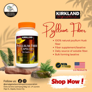 KIRKLAND SIGNATURE PSYLLIUM FIBER CAPSULES