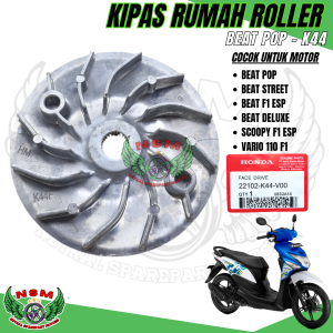 Kipas lawan rumah roller beat pop k44 / beat f1 esp / beat street / vario 110 f1 / beat deluxe