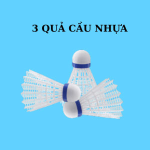 Vợt cầu lông cho bé trẻ em tặng kèm 2 đồ chơi vận động vợt cầu lông mini cho bé từ 3 tuổi trở lên