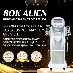 【吉隆坡設有展廳】80K RF Face lifting and wrinkle removal face and body Slimming beauty Machine 80k hz Cavitation Ultrasonic Radio Frequency Machine