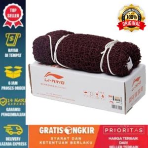 BEST SELLER!!!Net LINING Import - Net Badminton LINING Bagus - Net LINING jaring badminton - Net Murah - Jaring Bulu Tangkis LINING impor - Net Lapangan - Net Bulutangkis- Net Li-Ning import