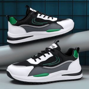 Brand GenGeGo（3 Cash On Delivery COD）Mens Sneakers Breathable Mesh Shoes Plus Size Mens Shoes Flyweave Mesh Comfortable Mens Shoes