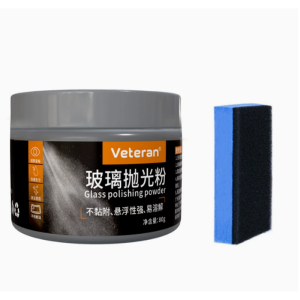 Car Glass Polishing Powder Glass Polishing Scratch repair Polishing cleaning powder Complimentary sponges
