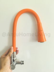 Oumu Faucets For Sink Kitchen 720° Rotate Flexible Wall Mounted Faucet 2 Mode Cold Water Tap Faucet Gripo For Lababo