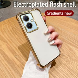Luxury Plating Case For Vivo Y78 Global V29 Lite Y78 Plus China Clear Shockproof Camera Protection Cover