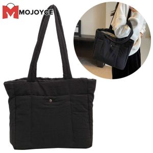 MOJOYCE Womens Stylish Cloud Tote Bag with Puffer Style and Adjustable Strap for Work and Leisure