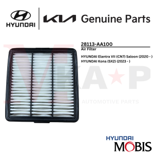 [ORIGINAL] Air Filter FITS HYUNDAI Elantra VII / Kona (SX2) (28113-AA100)