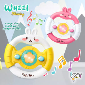 [KST] Setiran Mobil Lampu Musik | Mainan Setir Mobil Anak Edukasi Anak Bayi Laki Laki Perempuan
