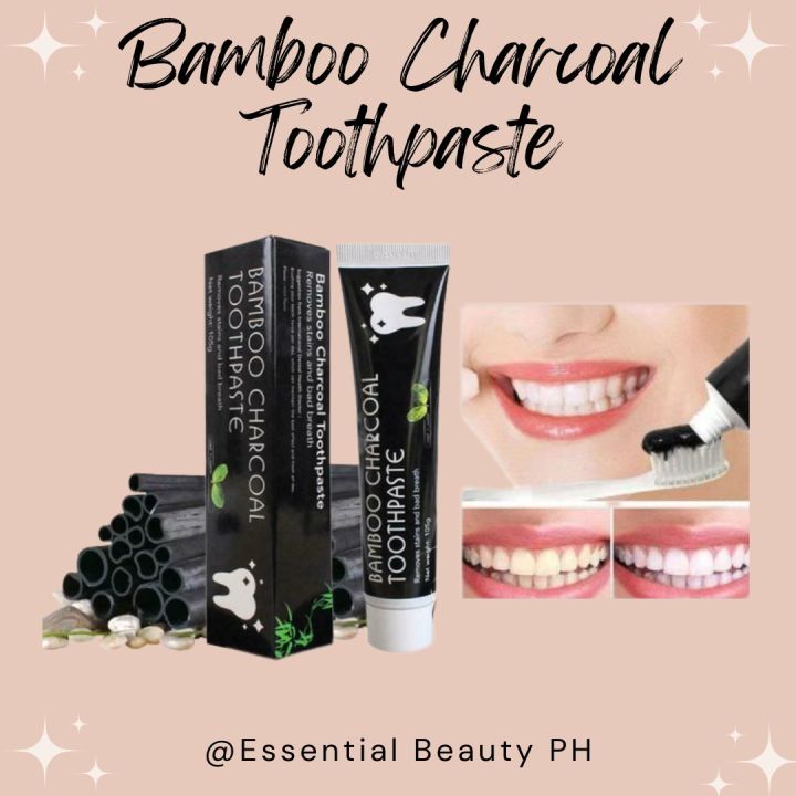 Authentic Bamboo Activated Charcoal Toothpaste | Teeth Whitening Bad ...