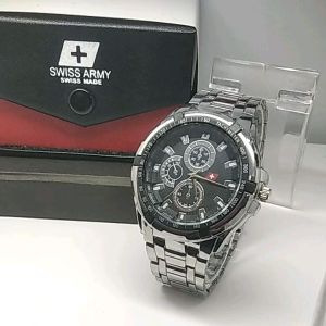 jam tangan pria strap stainless