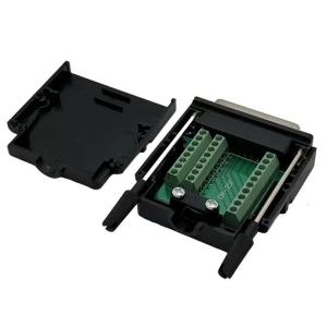 DB25 nữ mô-đun bảng mạch solderless Adapter 25pin cổng Để Đầu nối dẫn điện mô-đun với độ bền trường hợp