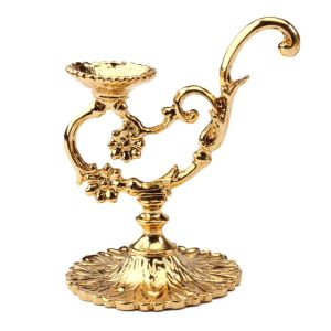 LSMSMAVDS Creative Gold Ornament Luxury Decorative Crystal Ball Base Display Rack Sphere Stand Glass Ball Stand