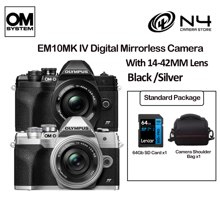 64GSDカード付】OLYMPUS OM-D E-M10 Mark IV 本体（OM-D E-M10