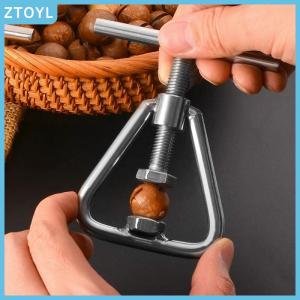 ZTOYL Multifunctional Manual Nut Opener Cracker Machine Walnut Kitchen Tool Steel Sheller Nut Macadamia Accessories