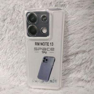 SoftCase Casing Xiaomi Redmi NOTE 13 5G Silikon Case Selikon Clear Bening Transparan TPU SPACE Space