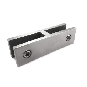 Railing Glass to Glass Clamp Stainless Steel 304 Glass Heavy Duty Holding