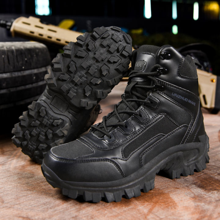 Lazada top tactical boots