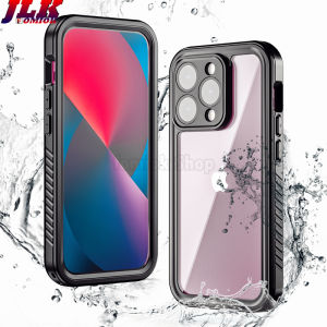[JLK] Vỏ điện thoại chống nước IP68 cho iPhone 14/13/12/11 Pro Max Mini XS XR X 14Plus phù hợp cho lặn biển bơi lội snorkeling và lặn ngầm.